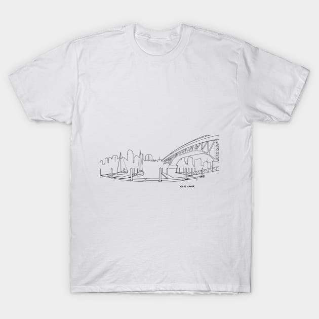 False Creek T-Shirt by IntuitiveI